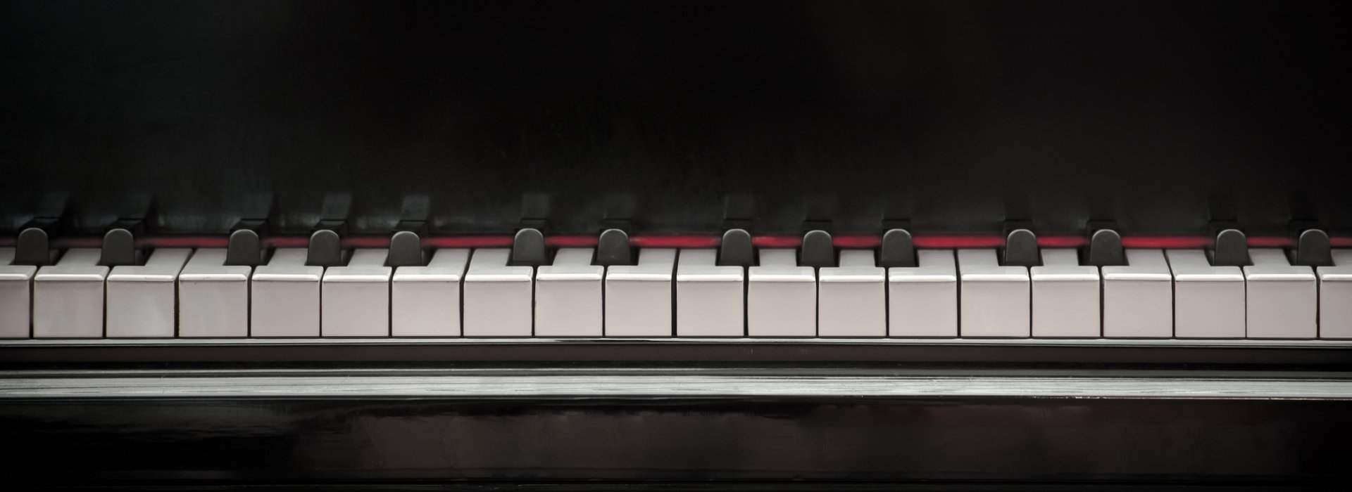 Piano keyboard on which Chopin composed music